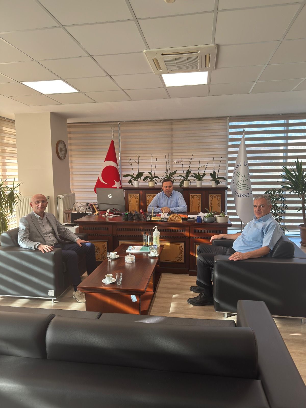 Bolu Sanayi ve Teknoloji İl Müdürü İle KOSGEB İl Müdüründen Genel Müdürümüze Ziyaret